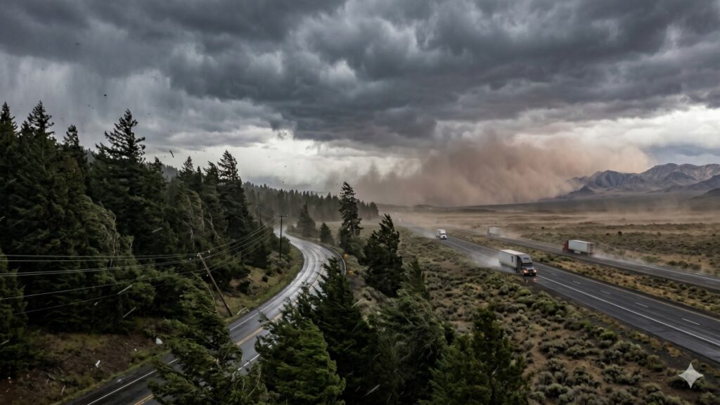 Heavy Snow and High Wind Warnings Issued Across Western U.S. as Montana and Washington Face Dangerous Weekend Weather