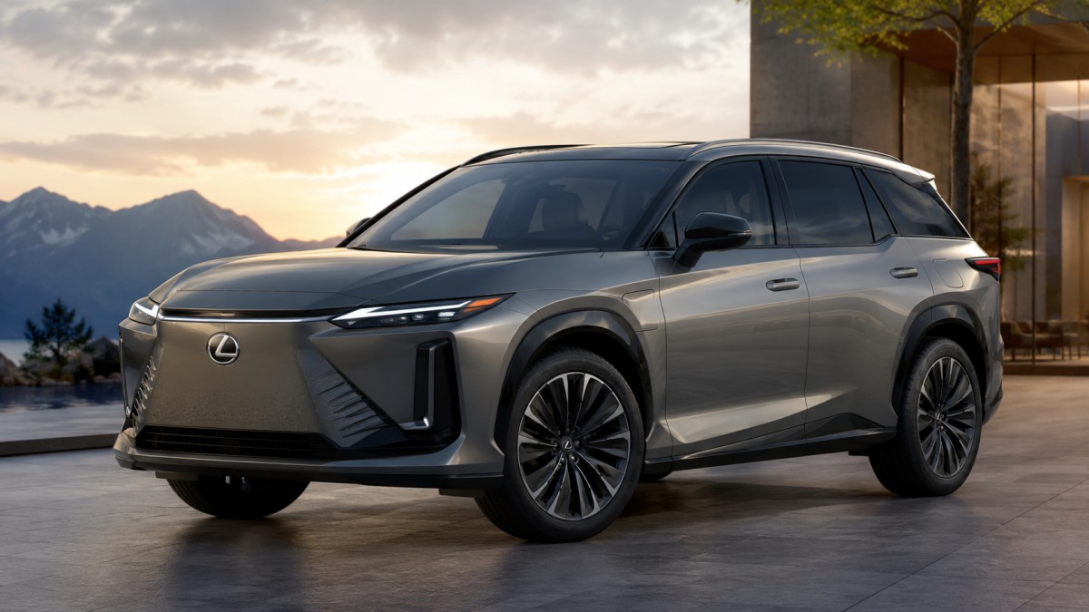 2027 Lexus TZ Revealed Luxury 3-Row EV SUV