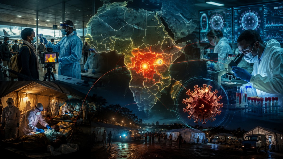 WHO Declares Ebola Outbreak in Congo and Uganda a Global Health Emergency Amid Fears of Wider Spread