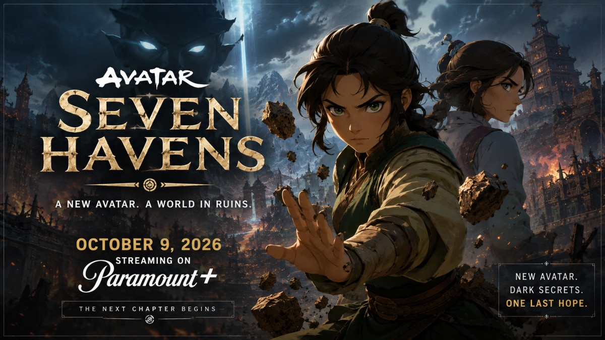 Avatar: Seven Havens Gets October 2026 Release Date on Paramount+, First Teaser Reveals a Dark New Era for the Avatar Universe
