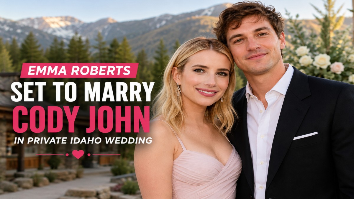 Emma Roberts Set to Marry Fiancé Cody John in Intimate Idaho Wedding This Weekend