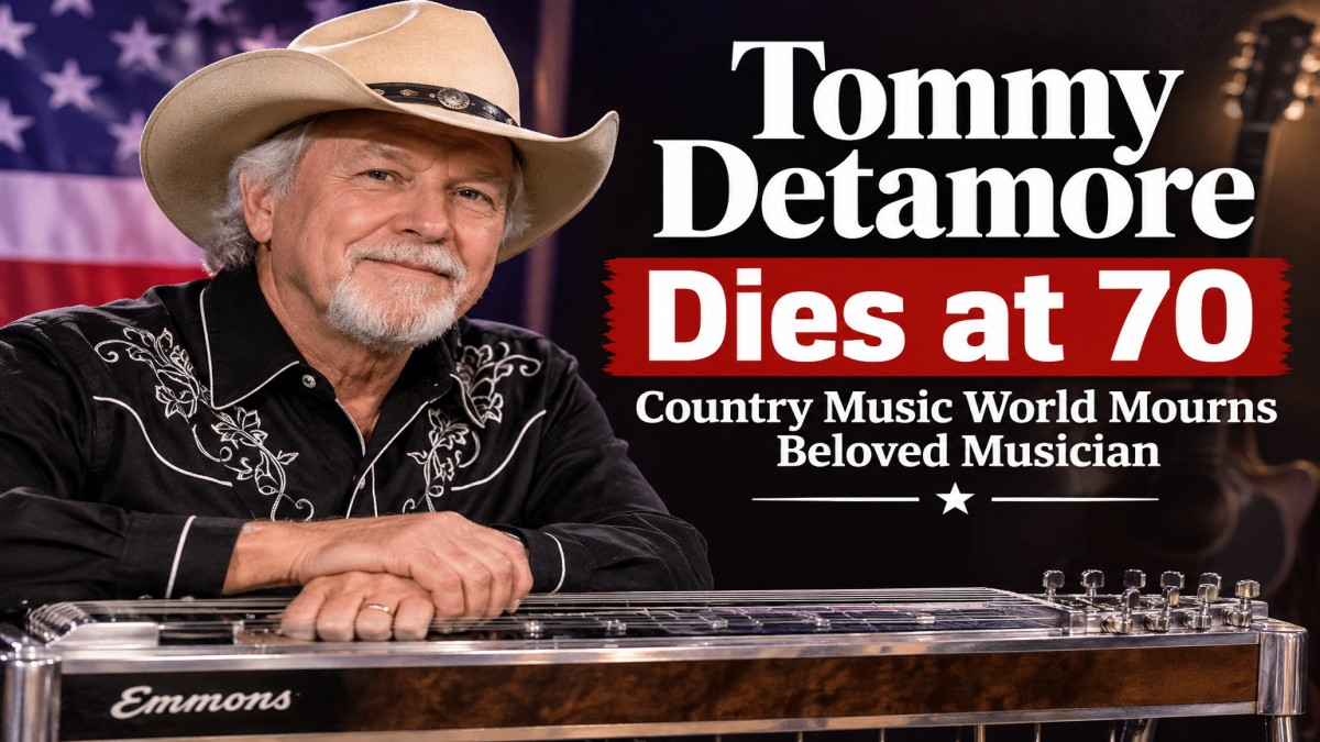 Tommy Detamore country music star and pedal steel guitarist