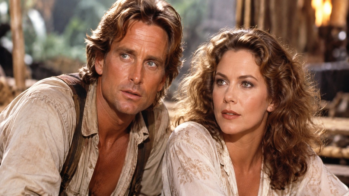 Kathleen Turner Reacts to Michael Douglas’ Long-Hidden Romancing the Stone Affair